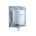 P.C. WIPER CENTERFEED ROLL DISPENSER - WHITE TRANS