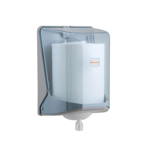 P.C. WIPER CENTERFEED ROLL DISPENSER - WHITE TRANS
