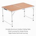 Premium Care Folding Table Aluminum 120*60 cm