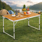 Premium Care Folding Table Aluminum 120*60 cm