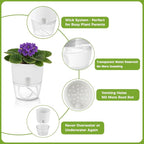 Slef watering plant pot Diameter 23.5cm