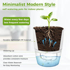 Slef watering plant pot Diameter 23.5cm