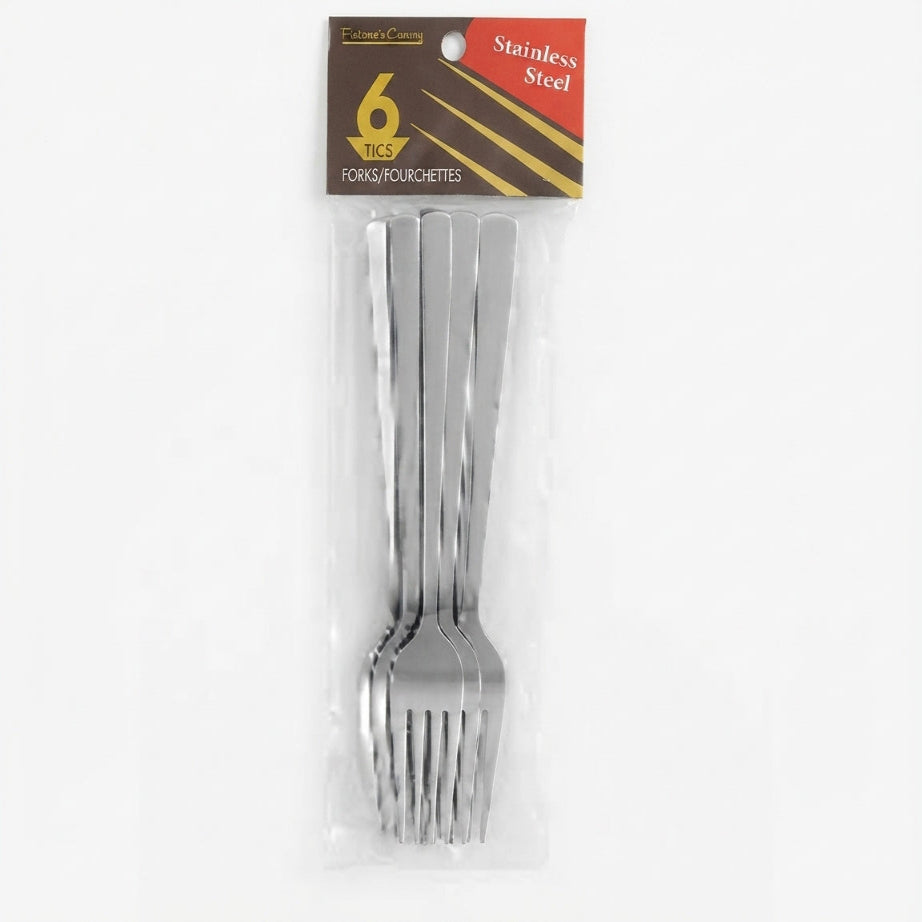 Stainless Steel Dinner Forks-6PCS