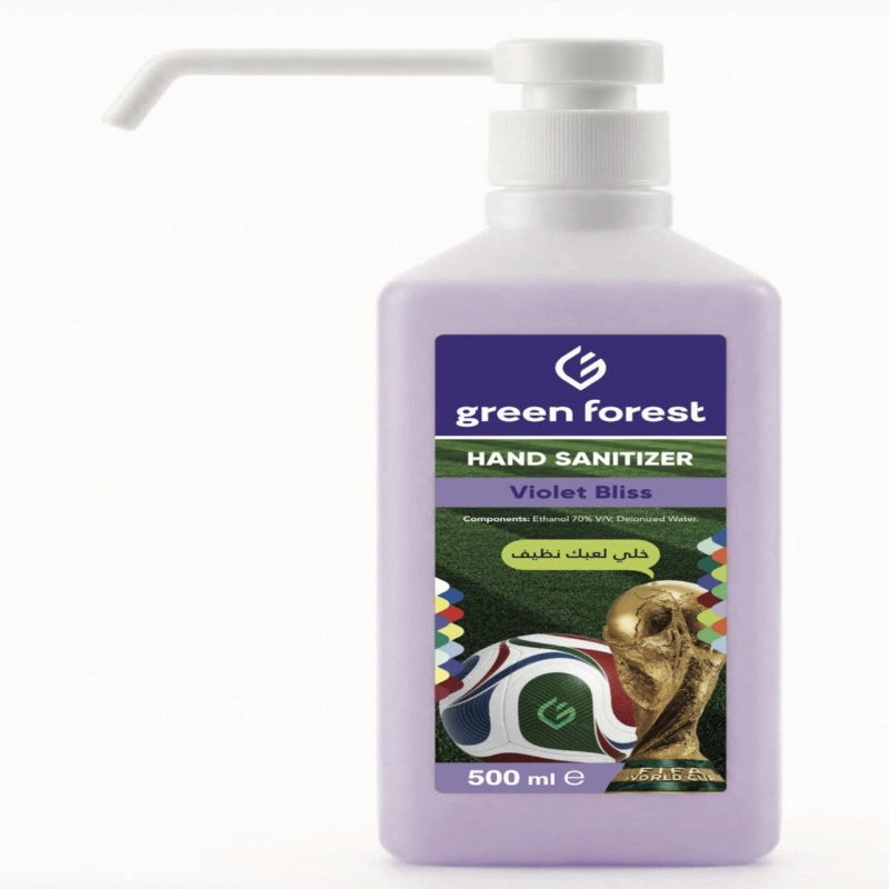 Violet Bliss Liquid Hand Sanitizer 500ml - World Cup 26